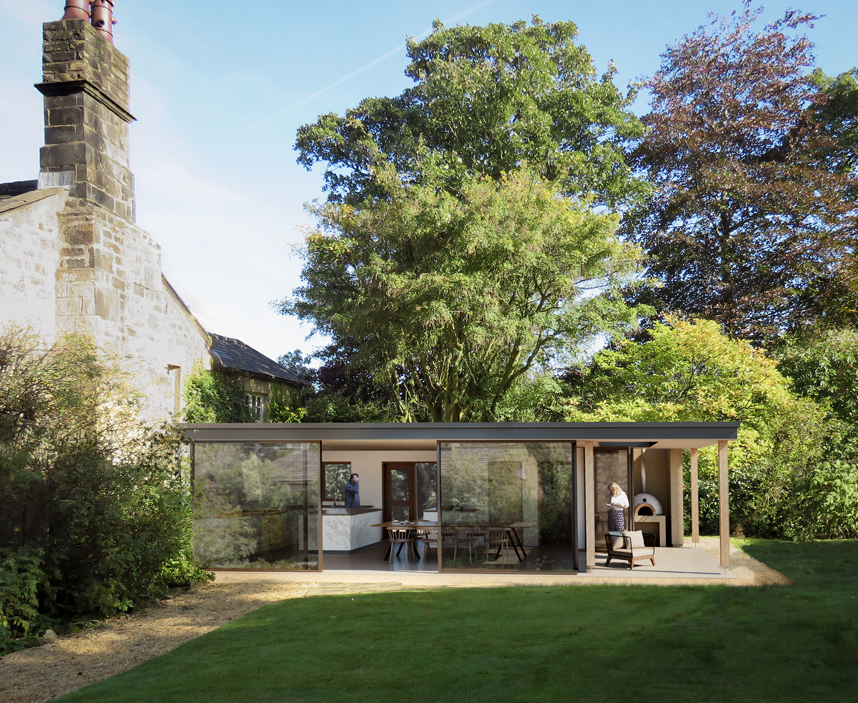 Japandi house extension