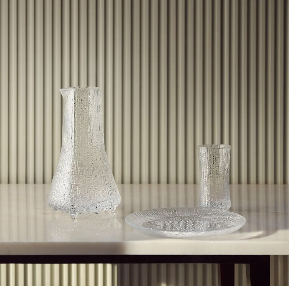 Finnish design glassware